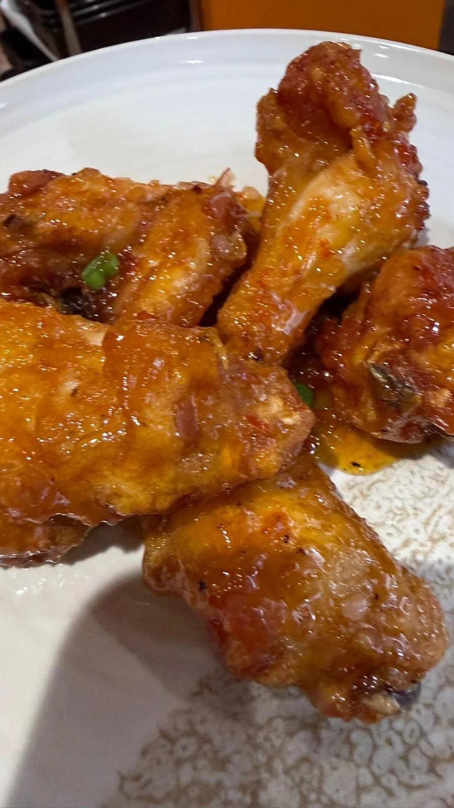 Garlic Glazed Wings